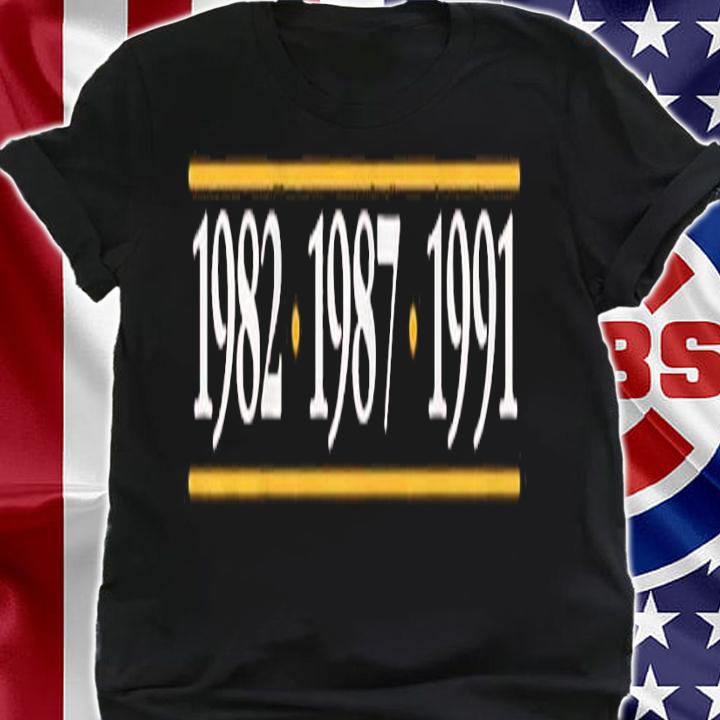 Washington Football Glory Years 1982 1987 1991 Shirt t-shirt shirt