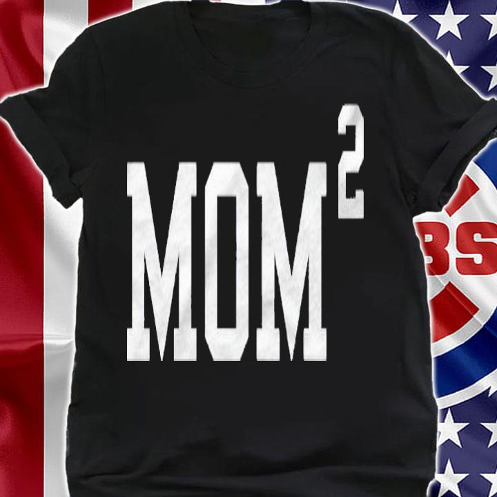 Womens Mom2  Funny Mom Of 2 Gift Shirt t-shirt shirt