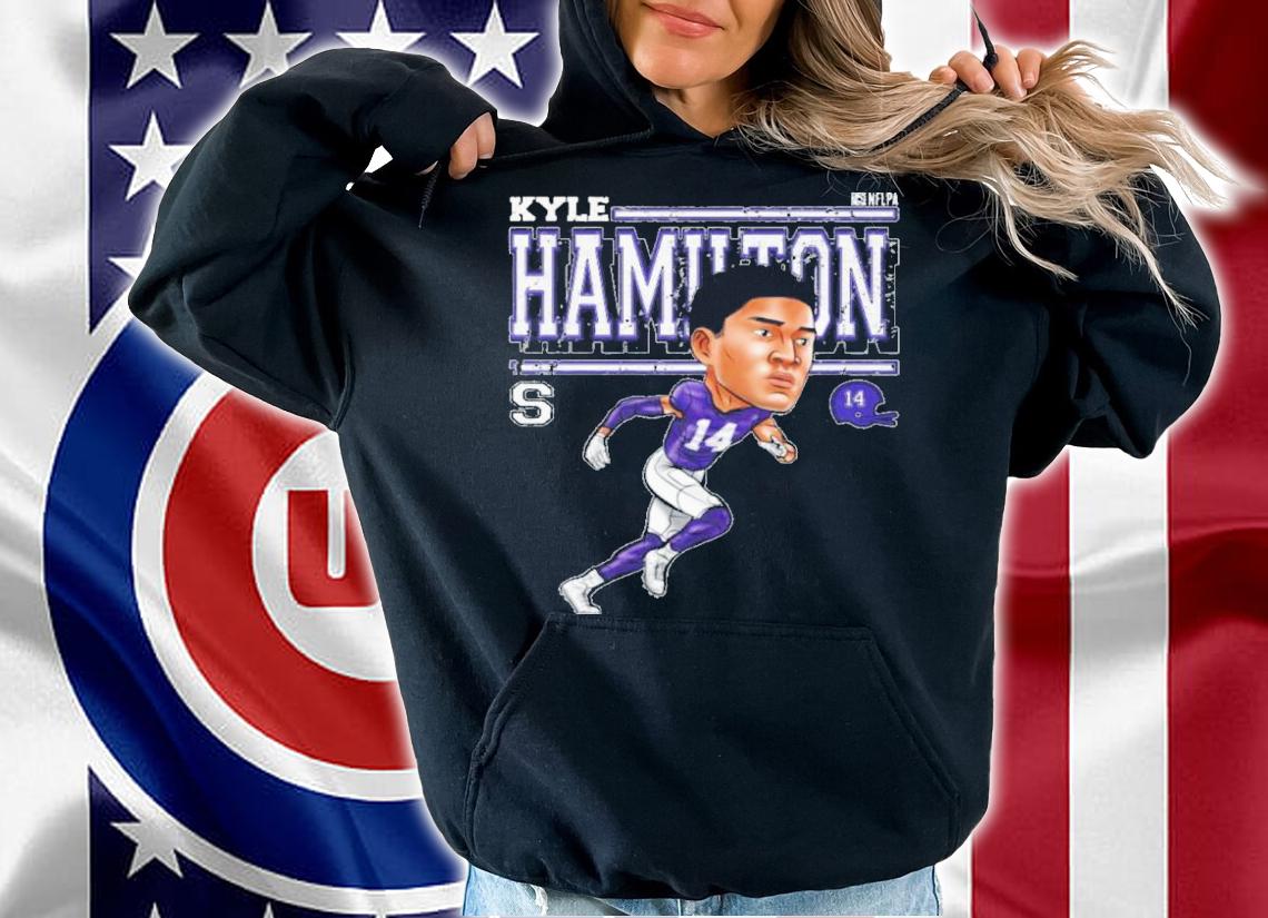 Kyle Hamilton Baltimore Cartoon Football Shirt t-shirt hoodie