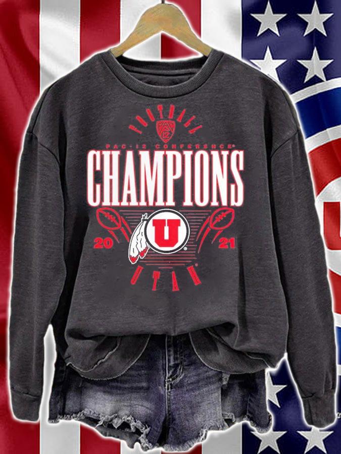 Utah Utes 2021 PAC-12 Football Conference Champions Shirt t-shirt sweatshirt
