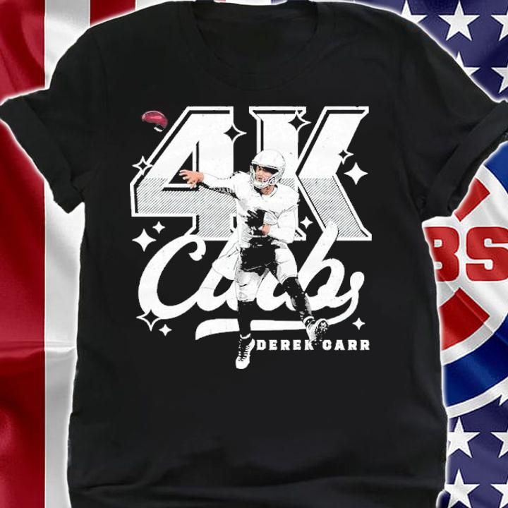 Derek Carr Las Vegas 4K Football Shirt t-shirt
