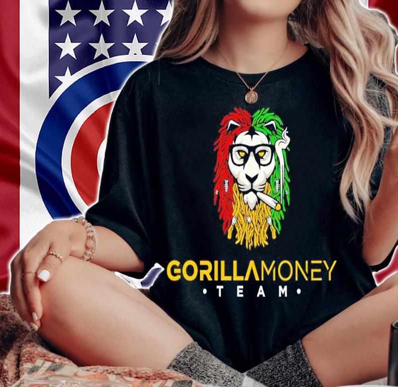 Gorilla Money Team Shirt t-shirt woman shirt