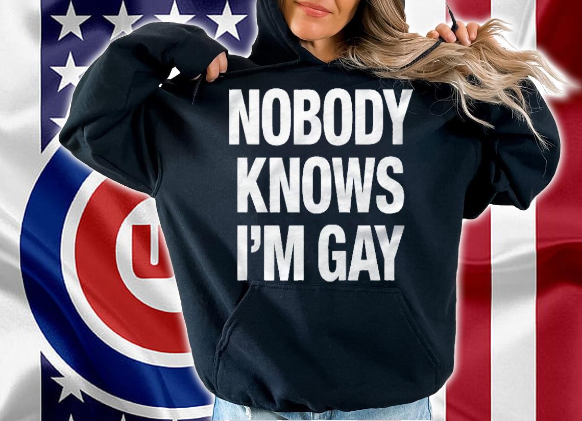 Nobody Knows Im Gay Pride Shirt t-shirt hoodie