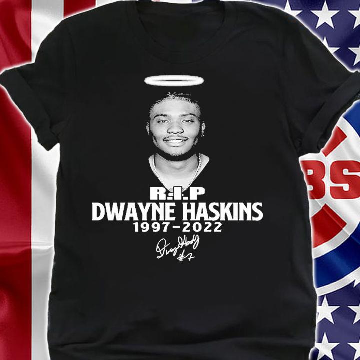 RIP Dwayne Haskins 1997 2022 Signature T-Shirt t-shirt shirt
