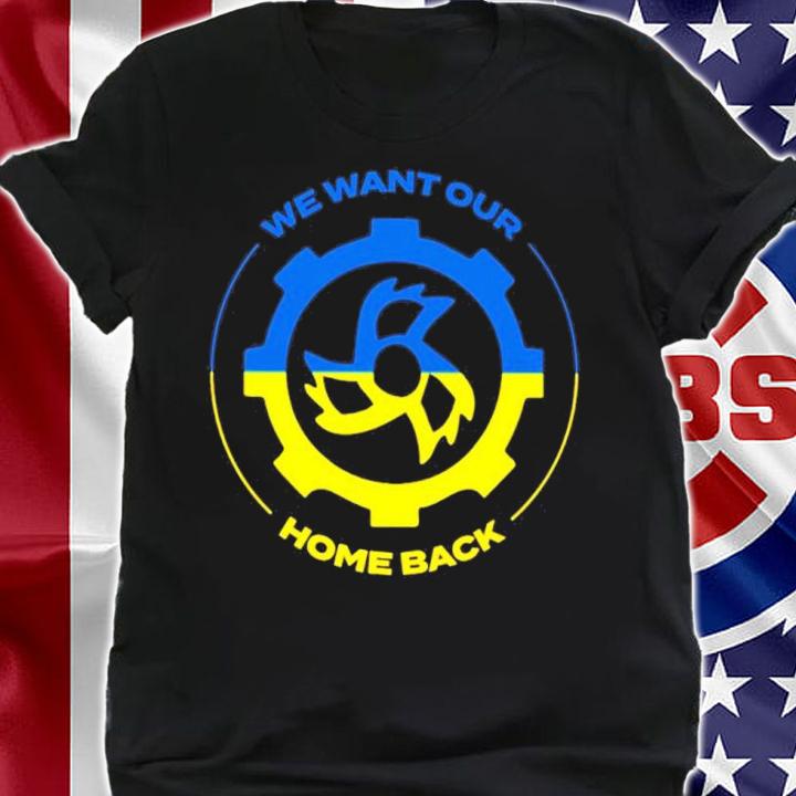 Ukrainian Metal Band Jinjer Announces Donation Campaign We Want Our Home Back Shirt t-shirt shirt