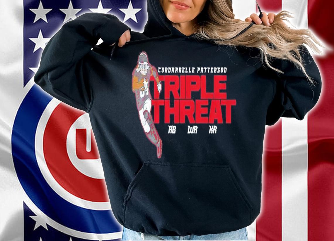 Cordarrelle Patterson Triple Threat Shirt t-shirt