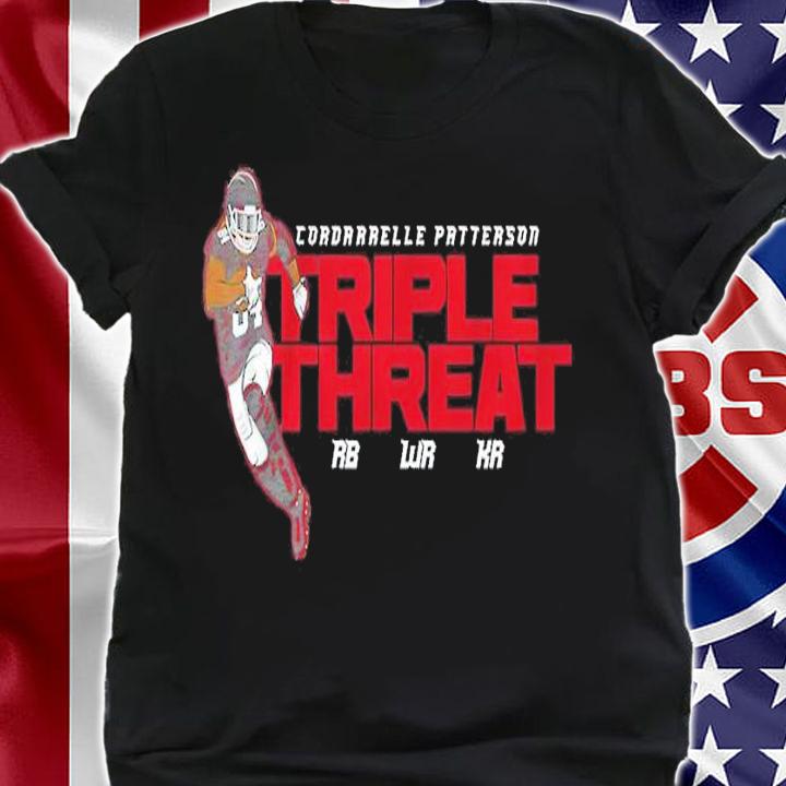 Cordarrelle Patterson Triple Threat Shirt t-shirt