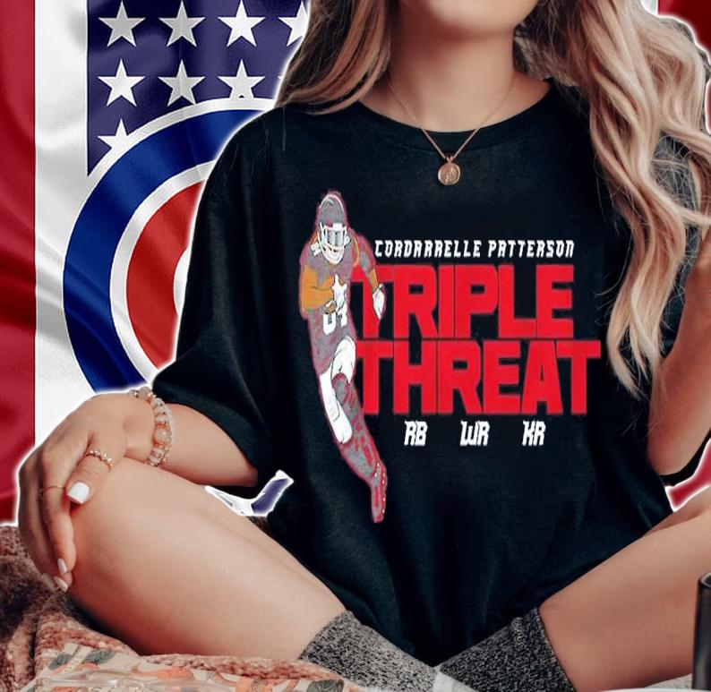 Cordarrelle Patterson Triple Threat Shirt t-shirt