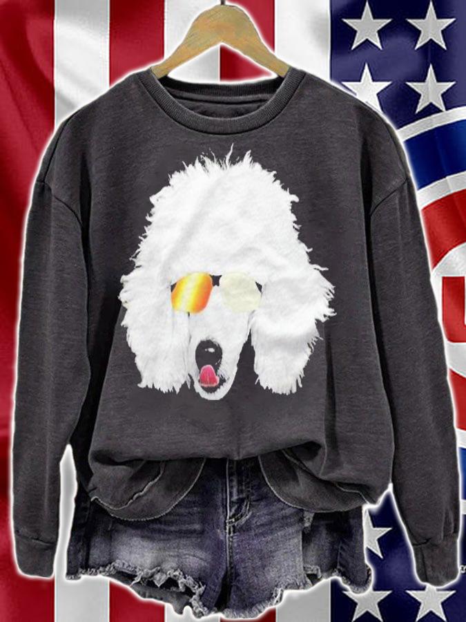Cute Poodle White Poodle Dog Lover Gift Shirt t-shirt sweatshirt