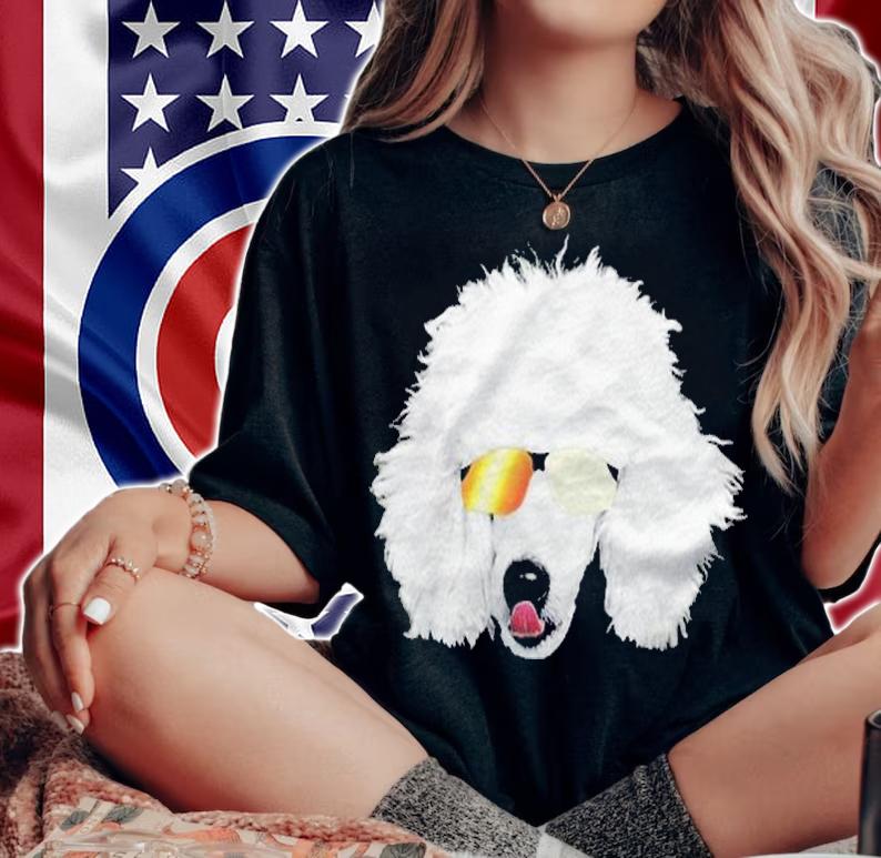 Cute Poodle White Poodle Dog Lover Gift Shirt t-shirt woman shirt