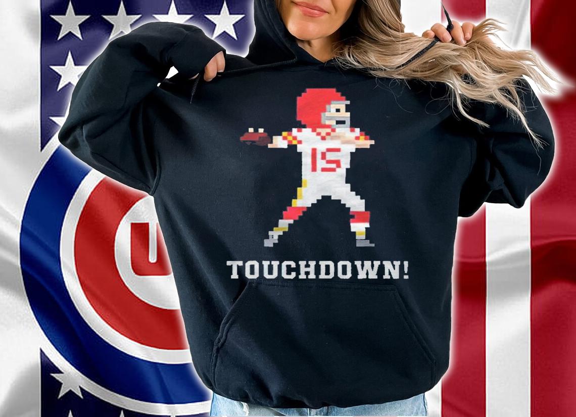 Retro video game Touchdown Kansas City football T-shirt t-shirt