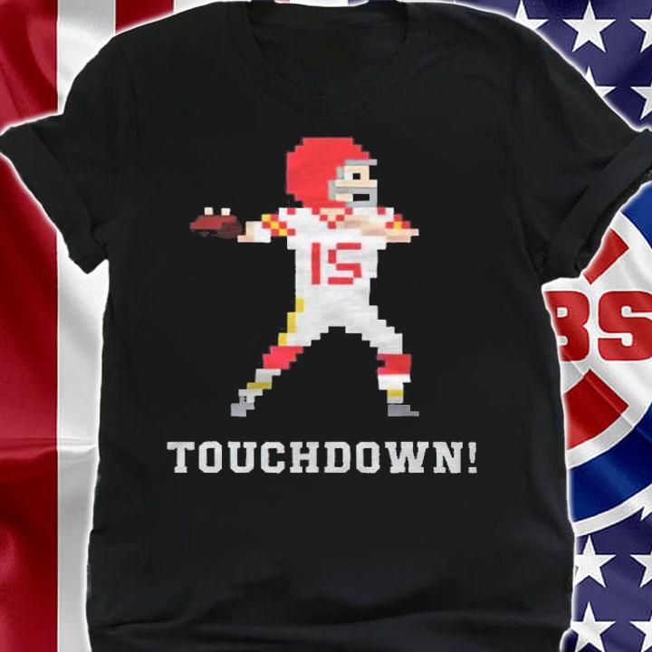 Retro video game Touchdown Kansas City football T-shirt t-shirt