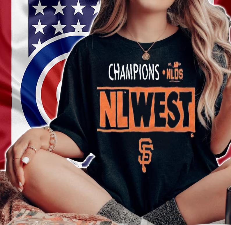 San Francisco Giants National League West Champions 2021 T-shirt t-shirt