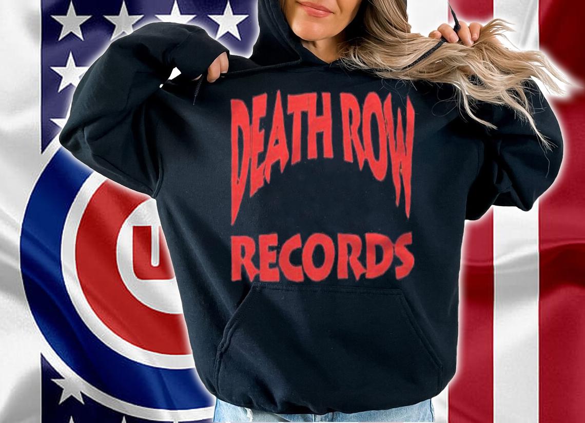 Vintage Death Row Records text T-shirt t-shirt hoodie