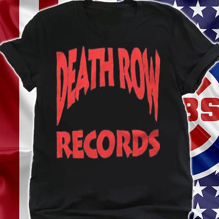 Vintage Death Row Records text T-shirt t-shirt shirt