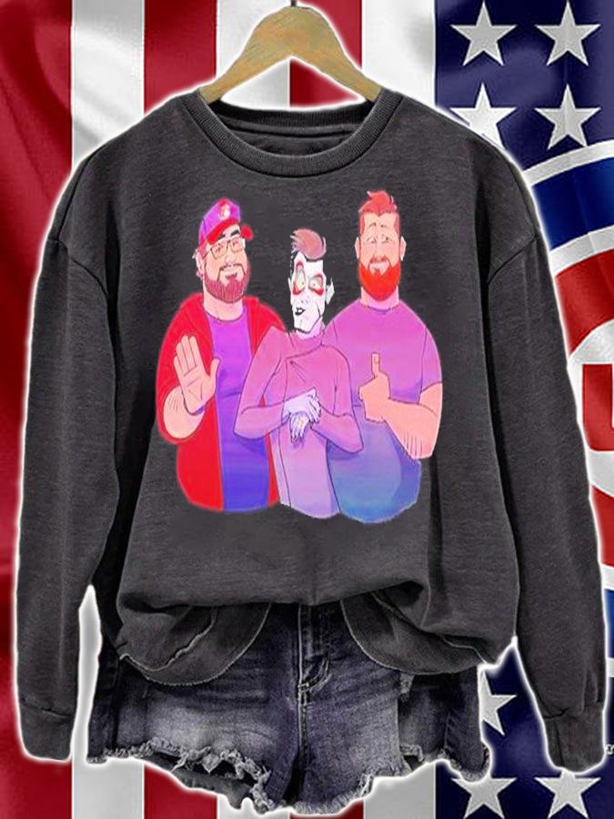 Danhausen Danhausen Davis Camera Boy Nick T-Shirt sweatshirt