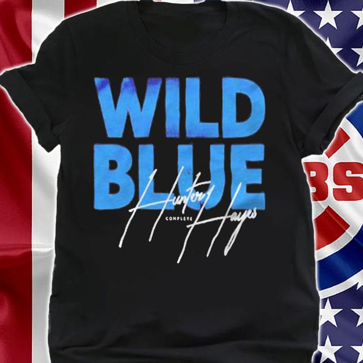 Hunter Hayes wild blue complete T-shirt