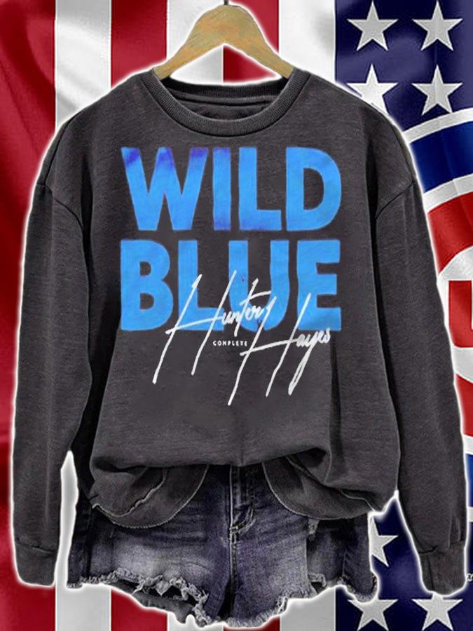 Hunter Hayes wild blue complete T-shirt