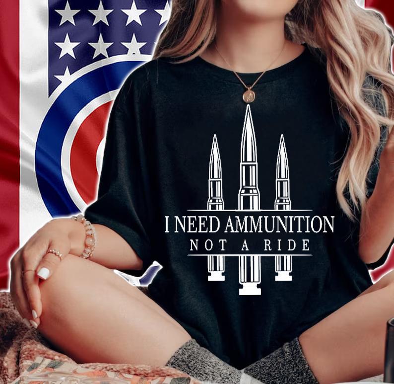 I Need Ammunition Not A Ride Volodymyr Zelenskyy Ukraine T-Shirt woman shirt