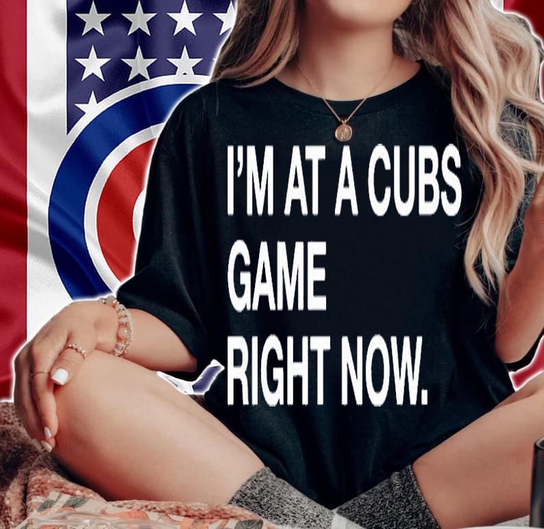 Im At A Cubs Game Right Now T-Shirt