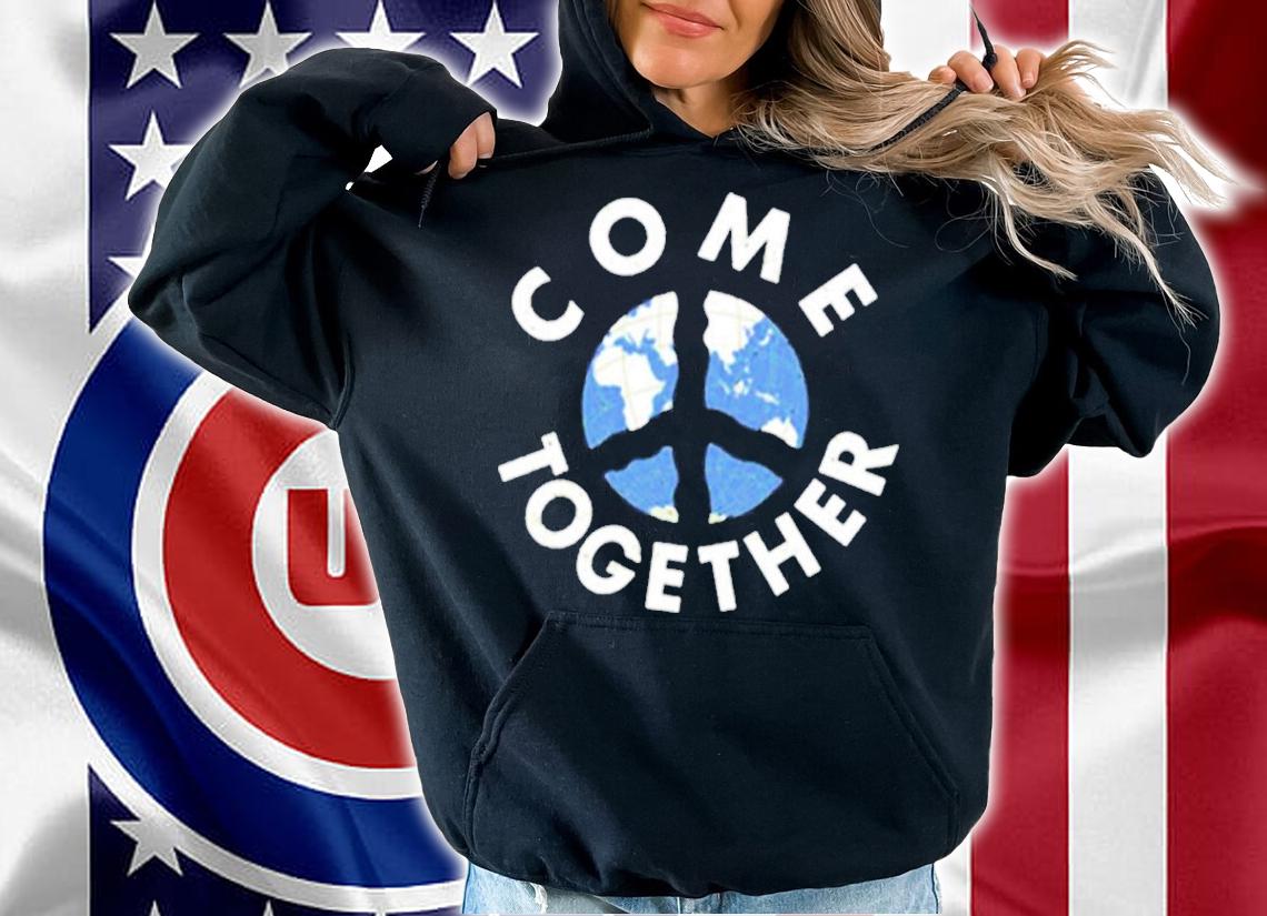 John Lennon Come Together Peace Earth Shirt hoodie