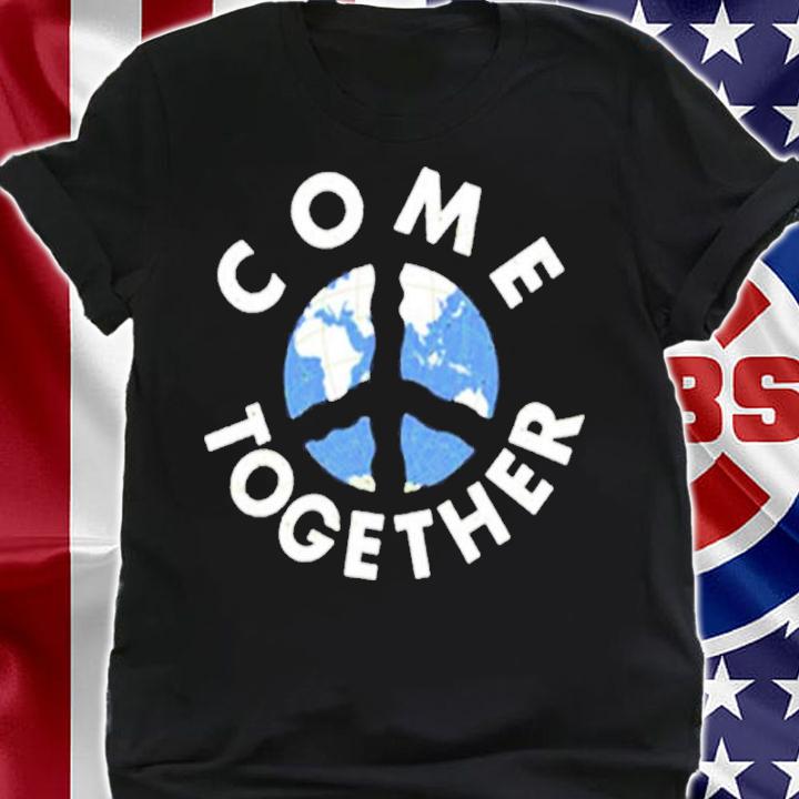 John Lennon Come Together Peace Earth Shirt shirt