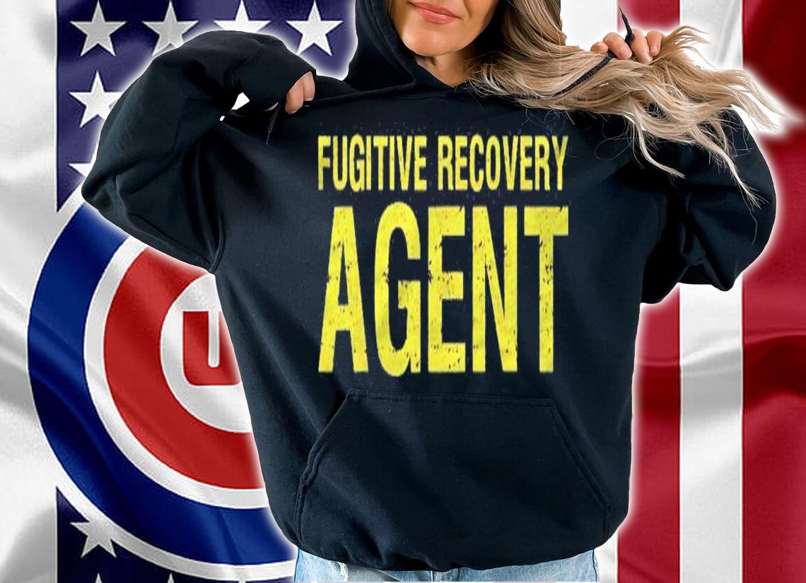 Mens Fugitive Recovery Agent For A Bounty Hunter Shirt hoodie