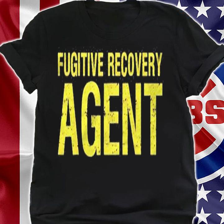 Mens Fugitive Recovery Agent For A Bounty Hunter Shirt shirt