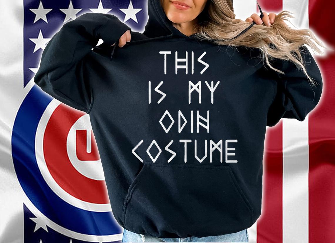 Odin Costume Halloween Nordic Norse Mythology Lazy Easy Shirt hoodie