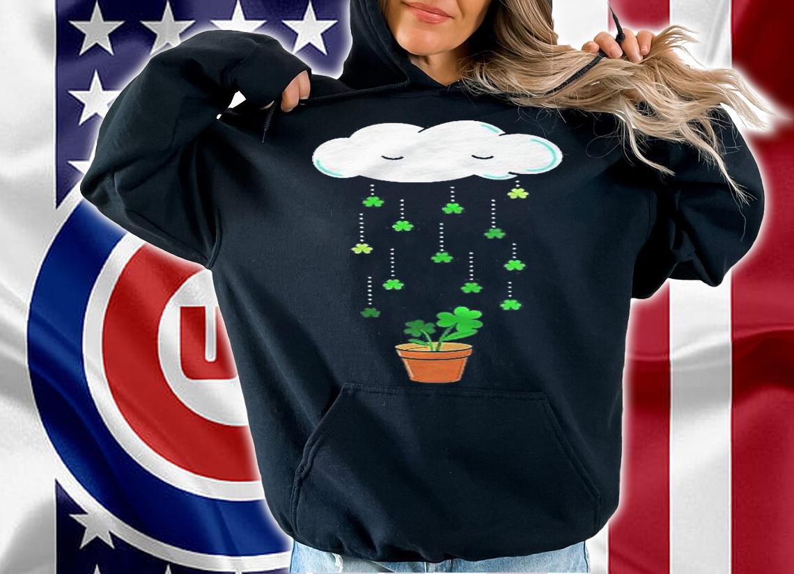 St. Patricks Day Shirt For Kids Raining Clovers Shirt