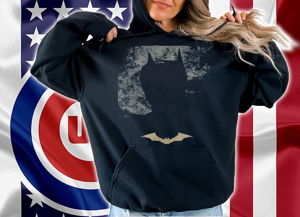 The Batman Silhouette logo T-shirt hoodie