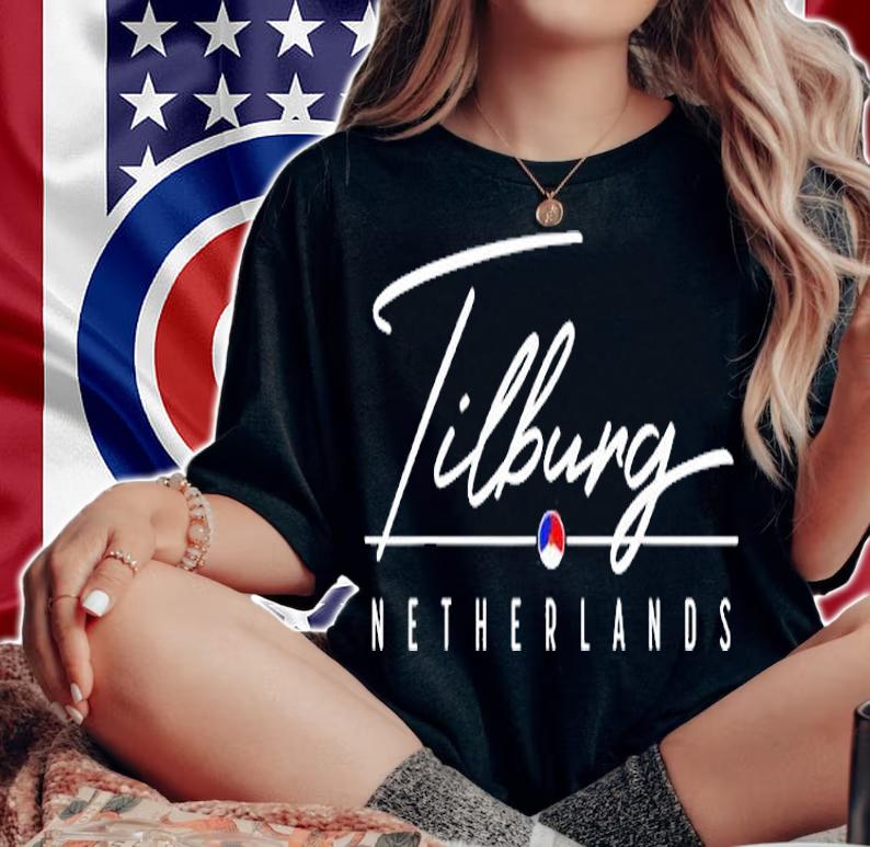 Tilburg Netherlands T-Shirt woman shirt