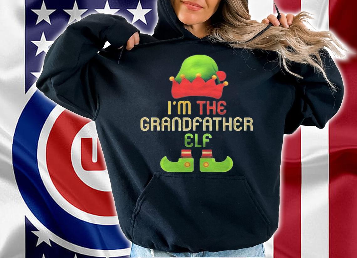Grandfather Elf Christmas Matching Family Pajama Christmas Shirt hoodie