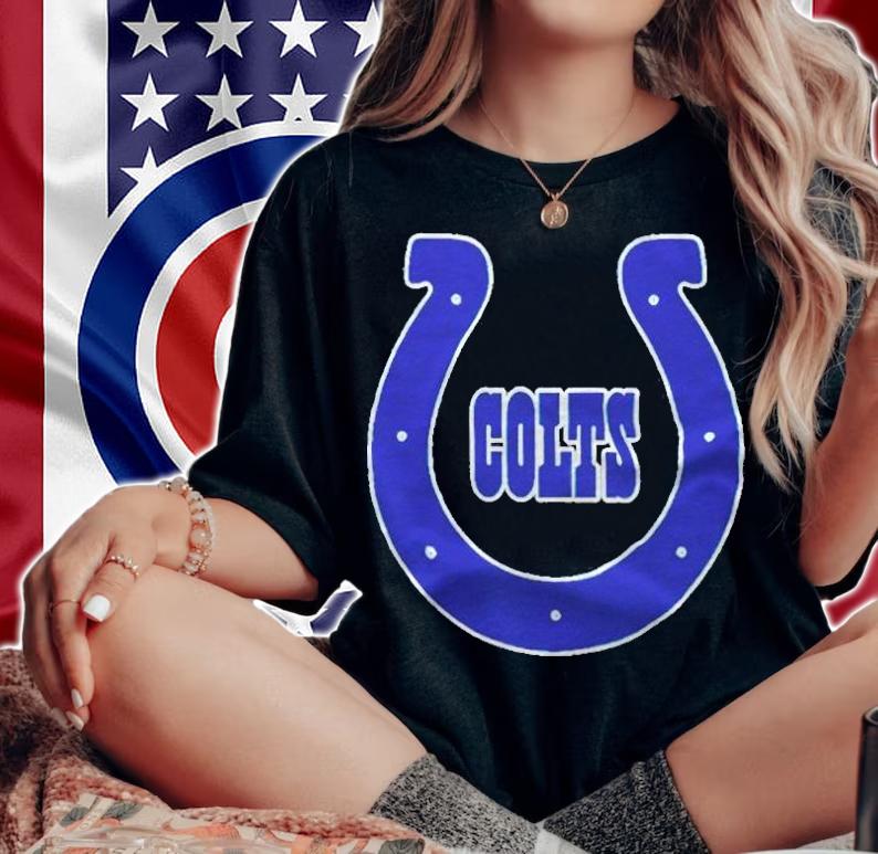 Indianapolis Colts Logo T-Shirt woman shirt