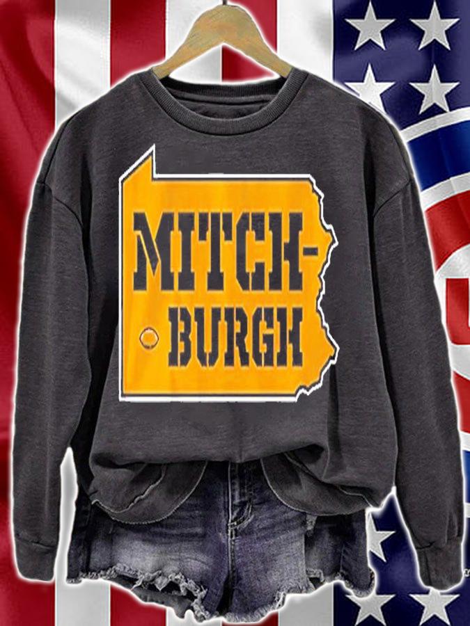 Mitch Trubisky Mitch-burgh T-Shirt sweatshirt