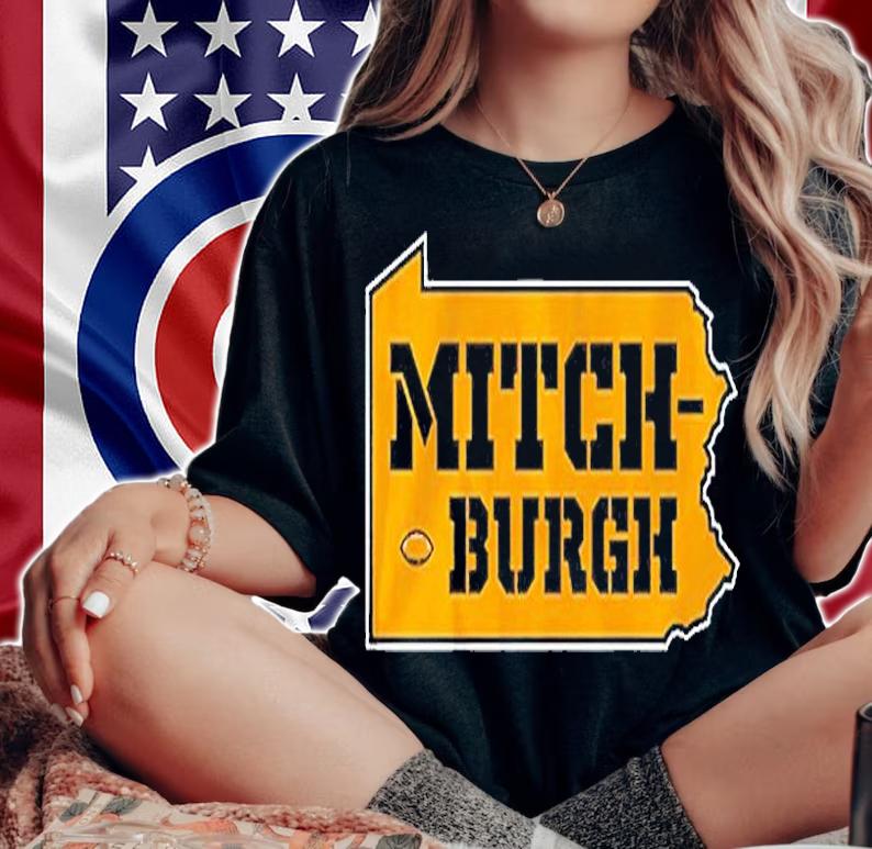 Mitch Trubisky Mitch-burgh T-Shirt woman shirt