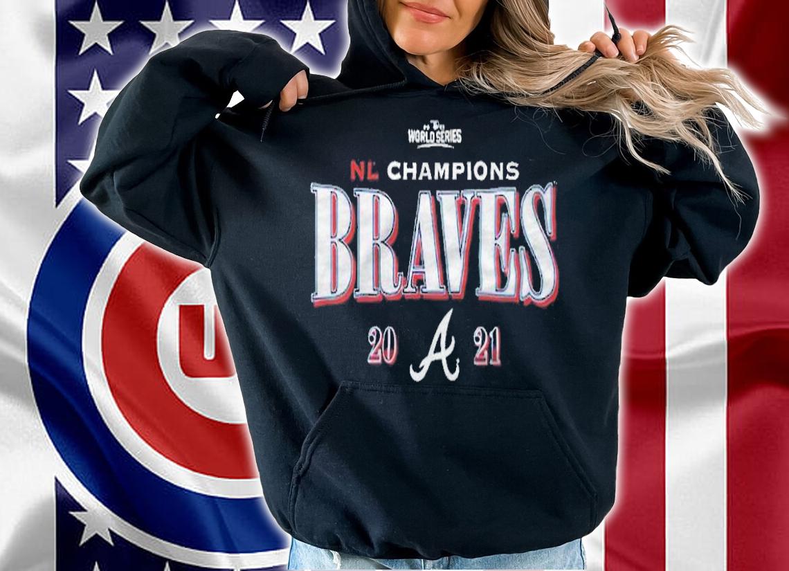 NL Champions Atlanta Braves logo 2021 T-shirt hoodie