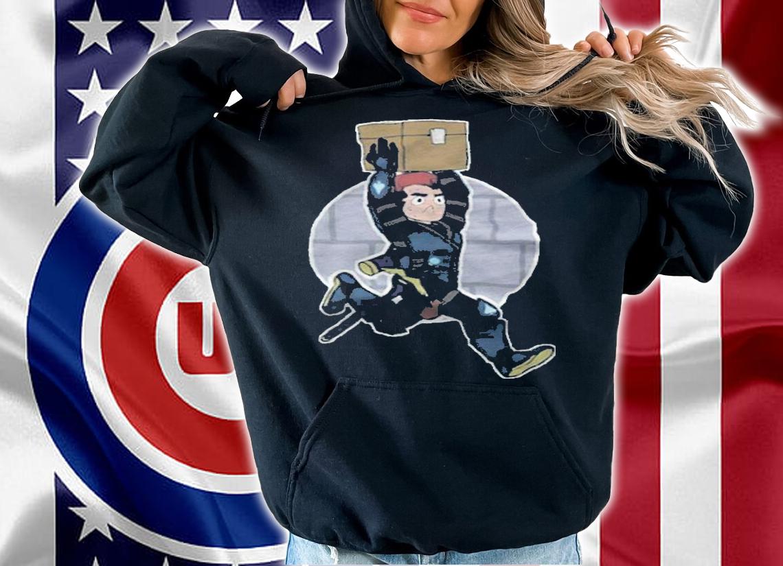 Sneegsnag chest Goblin T-shirt hoodie