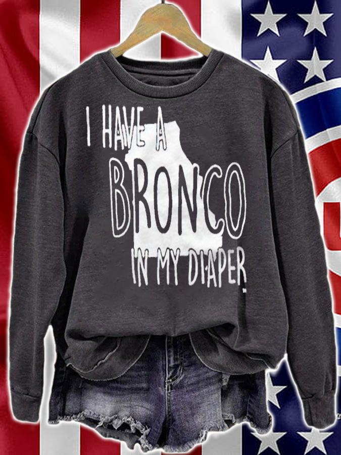 I have a Bronco in my diaper T-shirt