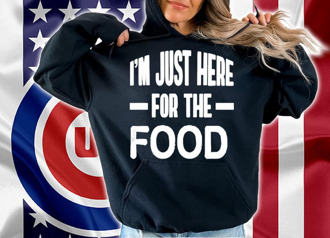 Mens Im Just Here For The Food T-Shirt
