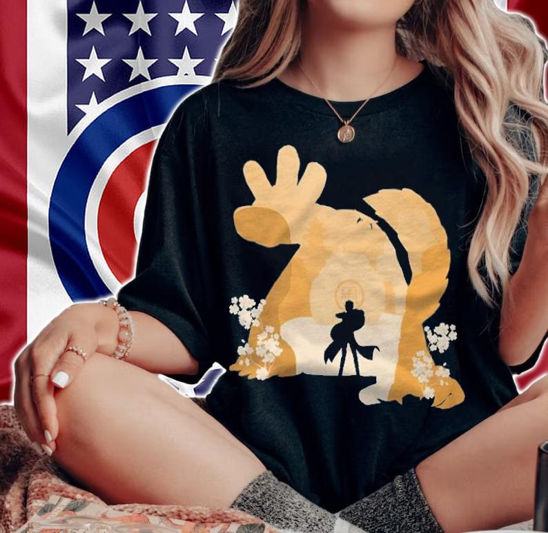 Naruto Shippuden Gaara of the Desert character's shadow T-shirt woman shirt