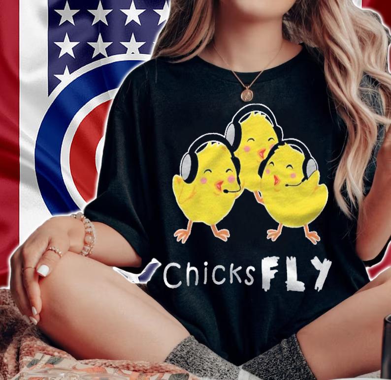 Cute Female Pilot Gift Aviation Womens Flying Plane Shirt woman shirt
