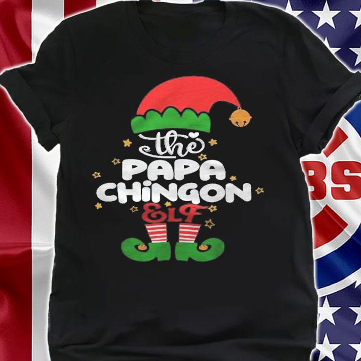 Papa Chingon Elf Matching Family Group Christmas Pajama Shirt shirt
