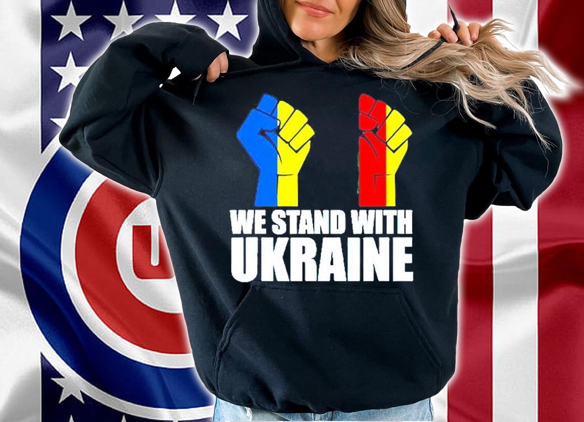 Puck Futin Stand With Ukraine Ukrainian Lover Support T-Shirt hoodie