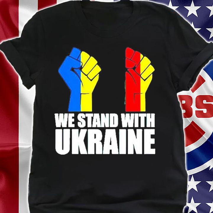 Puck Futin Stand With Ukraine Ukrainian Lover Support T-Shirt shirt