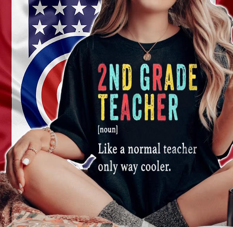 Second Grade Teacher Shirt 2Nd Vintage Definition Team Premium T-shirt woman shirt