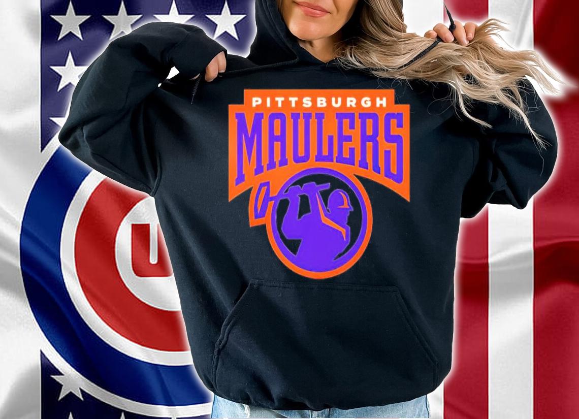 USFL Pittsburgh Maulers Fleeces Shirt hoodie
