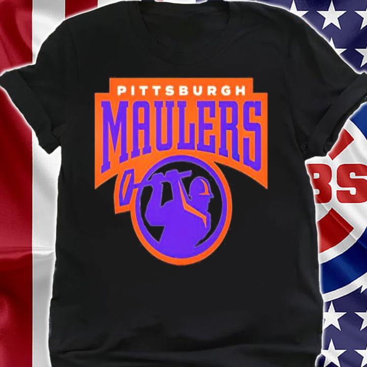 USFL Pittsburgh Maulers Fleeces Shirt shirt