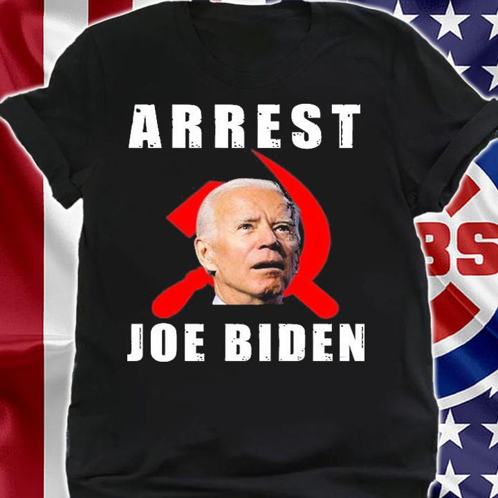 Funny Biden Arrest Joe Biden Conservative T-Shirt shirt