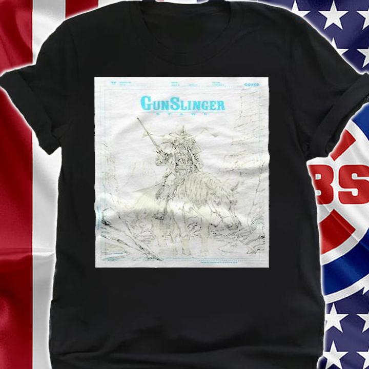 GunSlinger Spawn pencil art T-shirt